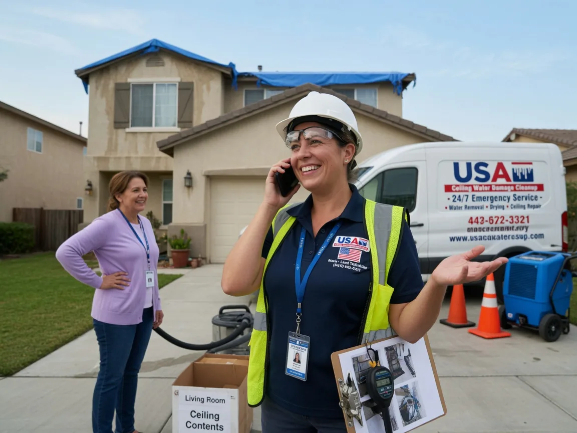 Ceiling Water Damage Restoration Nice, CA FAQs